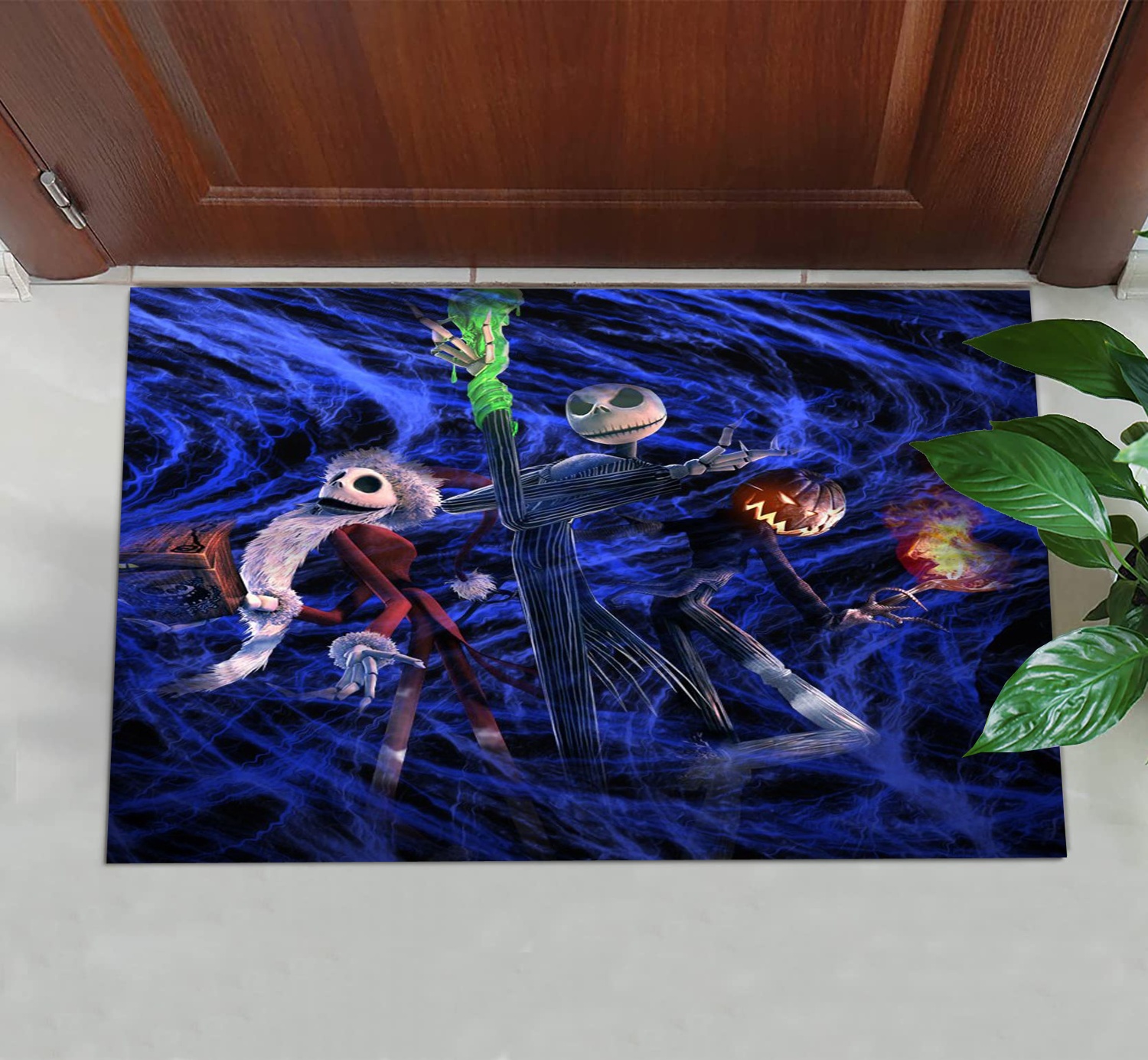 Nightmare Before Christams Halloween Door Mat Christmas Outdoor Doormat