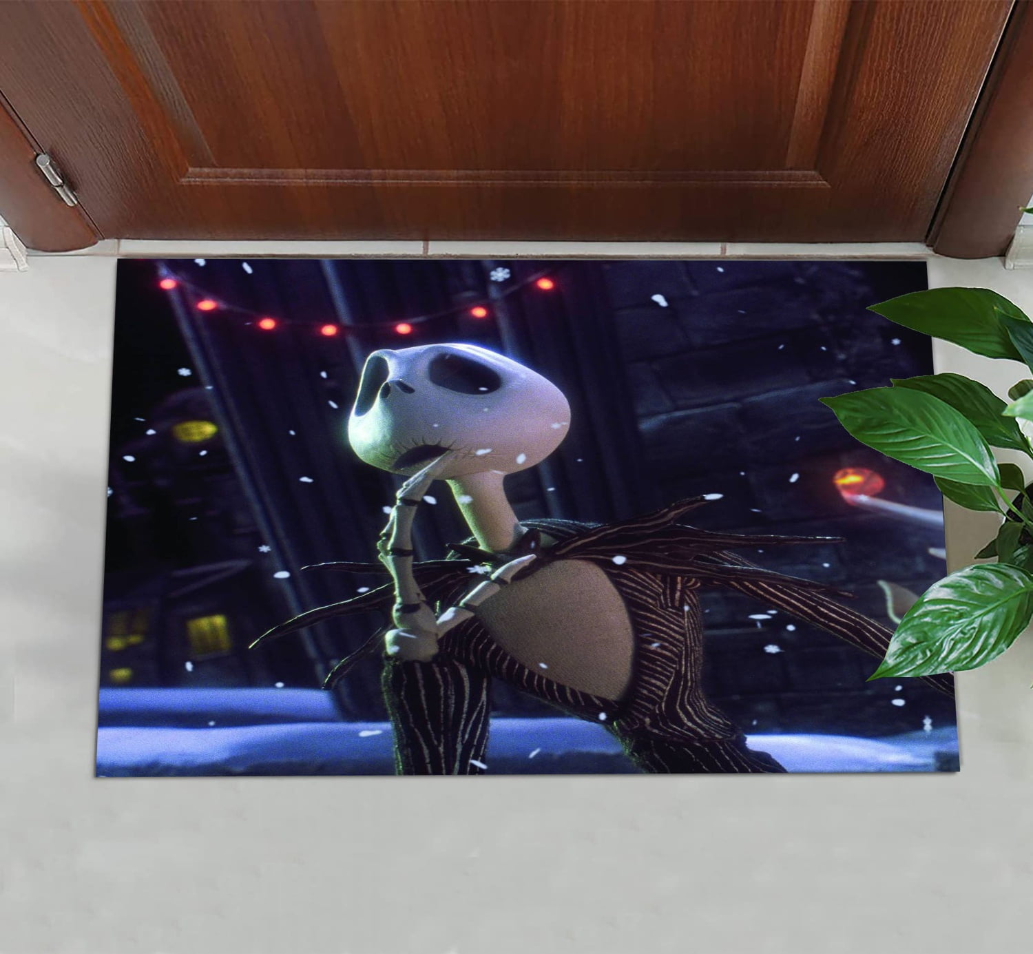 Nightmare Before Christams Halloween Front Doormats Christmas Floor Mat