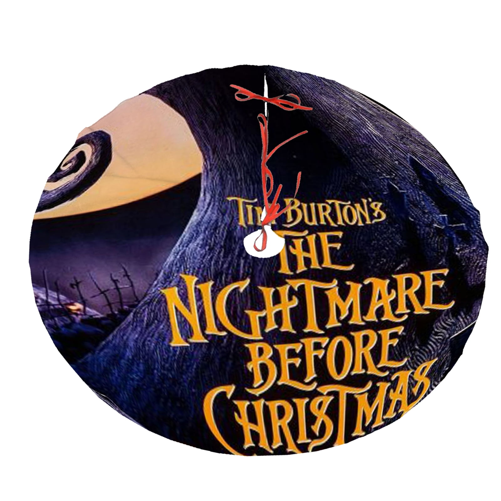 Nightmare Before Christams Christams Tree Skirts Mat,Halloween