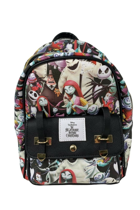 Nightmare Before Christmas - 11" Faux Leather Mini Backpack - A18627