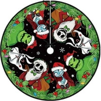 Nightmare Before Christmas 36 Inch Christmas Tree Skirt, FUn Christmas Tree Ornament, Great Christmas Decorations for Home Party