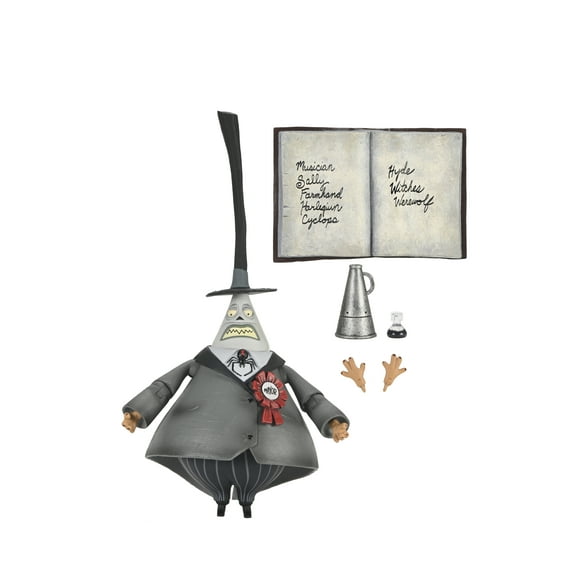 NECA Nightmare Before Christmas: Mayor Ultimate Figure with Interchangeable Parts and Accessories (7")