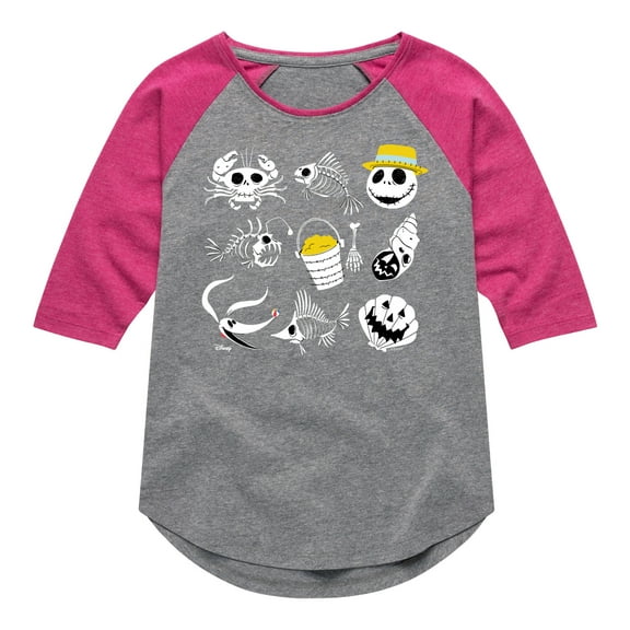 Nightmare Before Christmas - Beach Crew - Toddler And Youth Long Sleeve Graphic T-Shirt