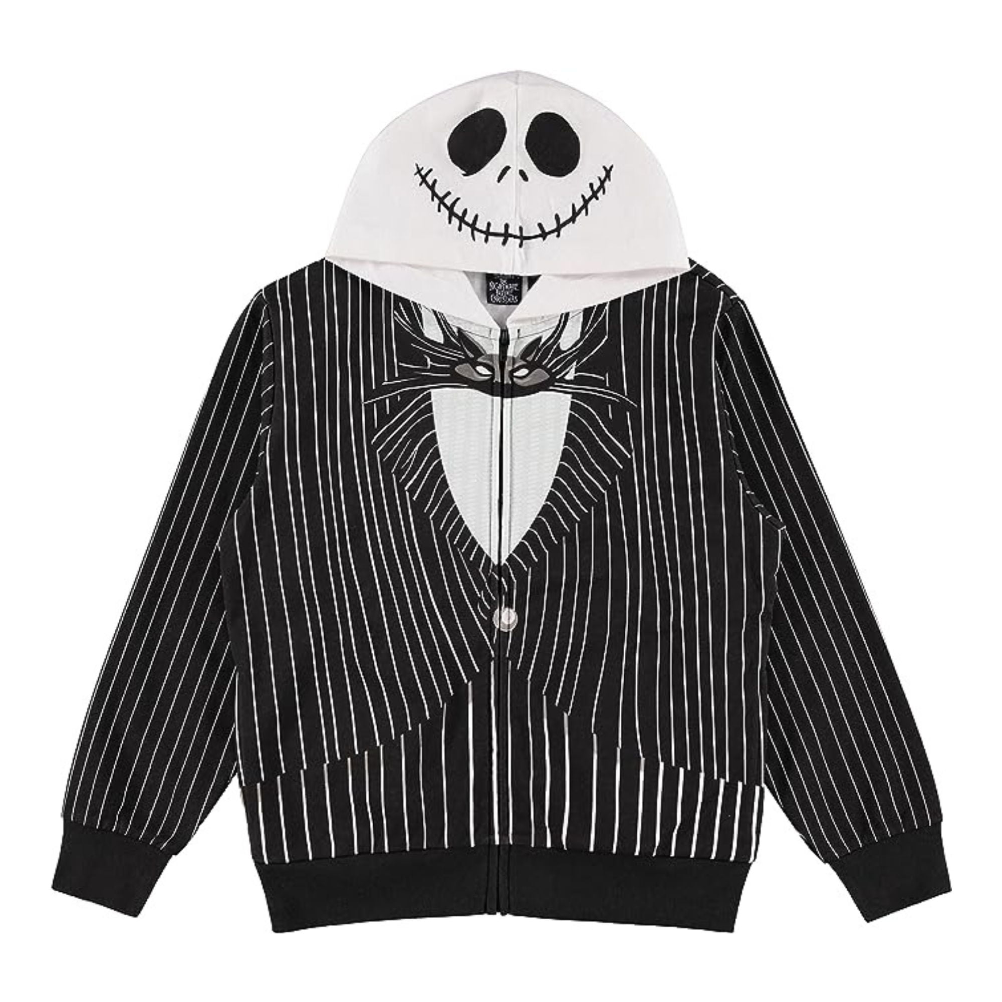Jack Skellington Nightmare Before Christmas Boys Outfit Set - Black Short Sleeve