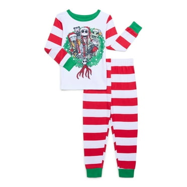 Nightmare Before Christmas Boys Long-Sleeve Top & Pants Pajama Set, 2-Piece, Sizes 4-10