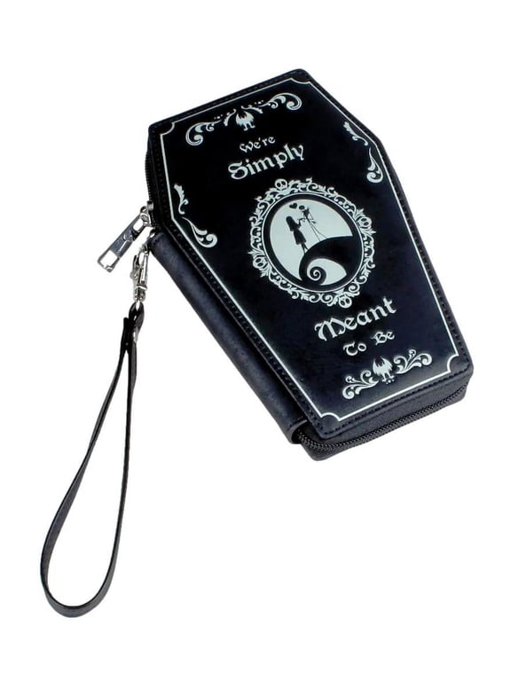 Nightmare Before Christmas Coffin Shaped Clutch Wallet