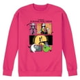 thumbnail image 1 of Nightmare Before Christmas - Creepy Comic Jack And Sally - Men's Crew Fleece Sweatshirt, 1 of 4