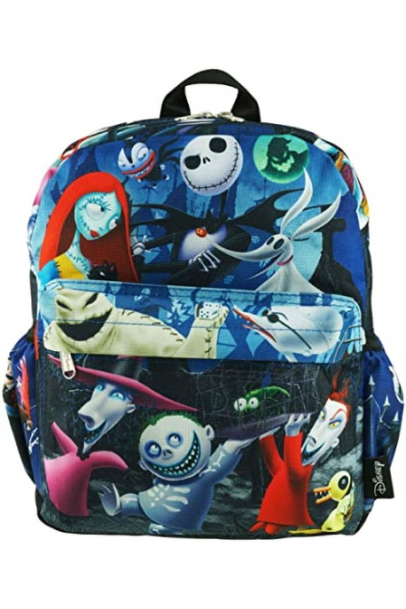 Nightmare Before Christmas Deluxe Oversize Print 12" Backpack - A20273