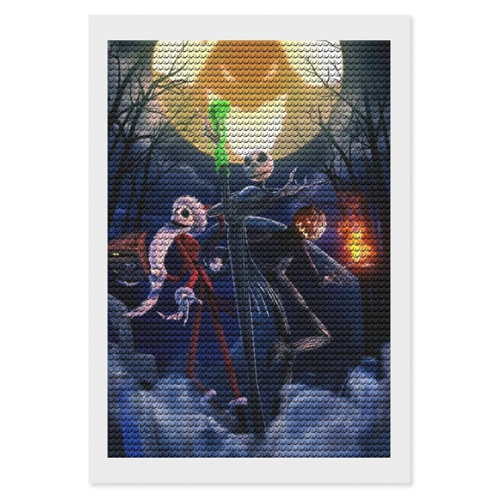 Nightmare Before Christmas Diamond Art Kits for Adults Diamond Art Gem