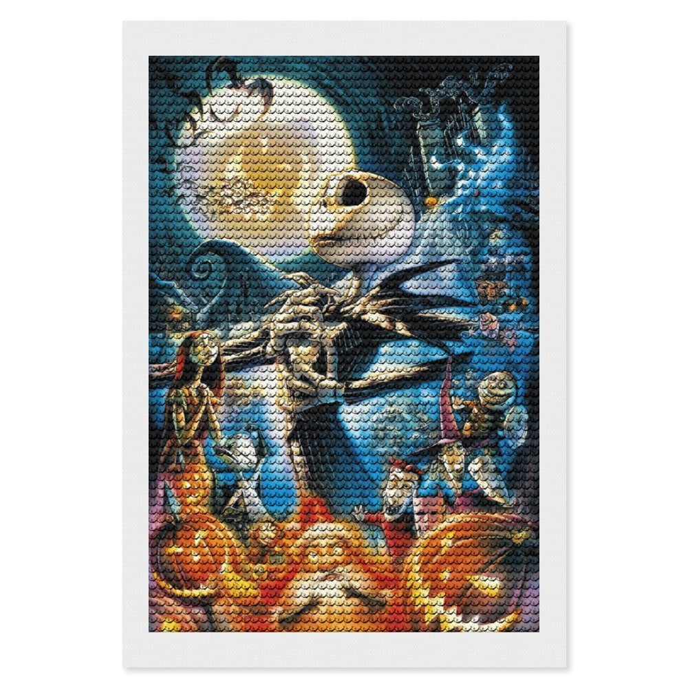 Nightmare Before Christmas Diamond Painting Kits for Adults Diamond Art