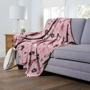 Nightmare Before Christmas Disney Misfit Tango Silk Touch Throw Blanket 50x70 Inches