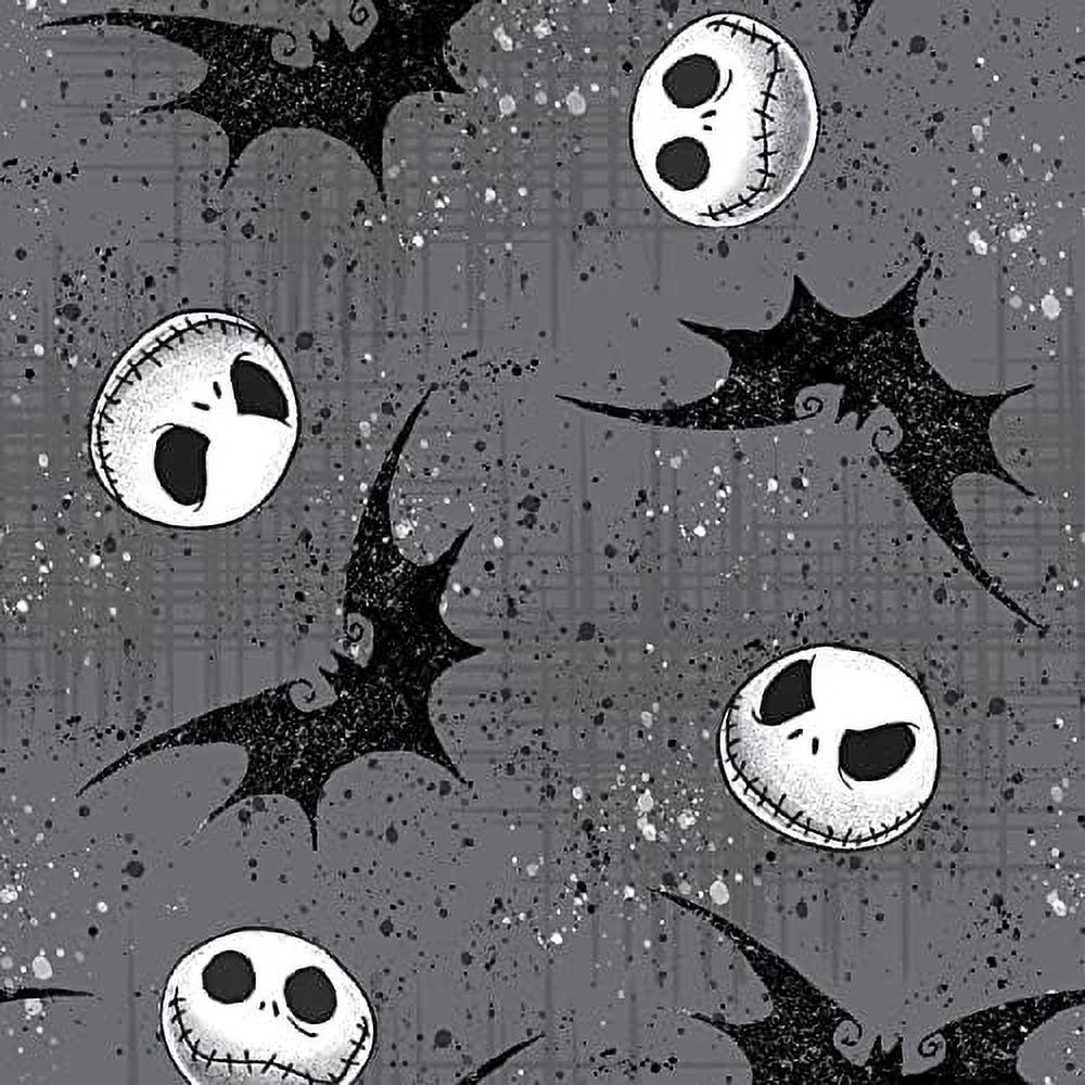 Nightmare Before Christmas Fabric By The Yard, Jack With Bats