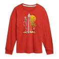 thumbnail image 1 of Nightmare Before Christmas - Ghost Dog Beach Surfer - Toddler And Youth Long Sleeve Graphic T-Shirt, 1 of 5