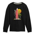thumbnail image 1 of Nightmare Before Christmas - Ghost Dog Beach Surfer - Toddler And Youth Long Sleeve Graphic T-Shirt, 1 of 5