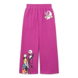 Stitch Girls Graphic Cargo Fleece Sweatpants, Sizes 4-16