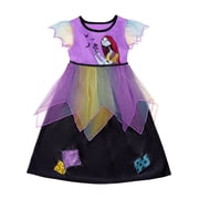Nightmare Before Christmas Girls Halloween Fantasy Gown, Sizes 4-12