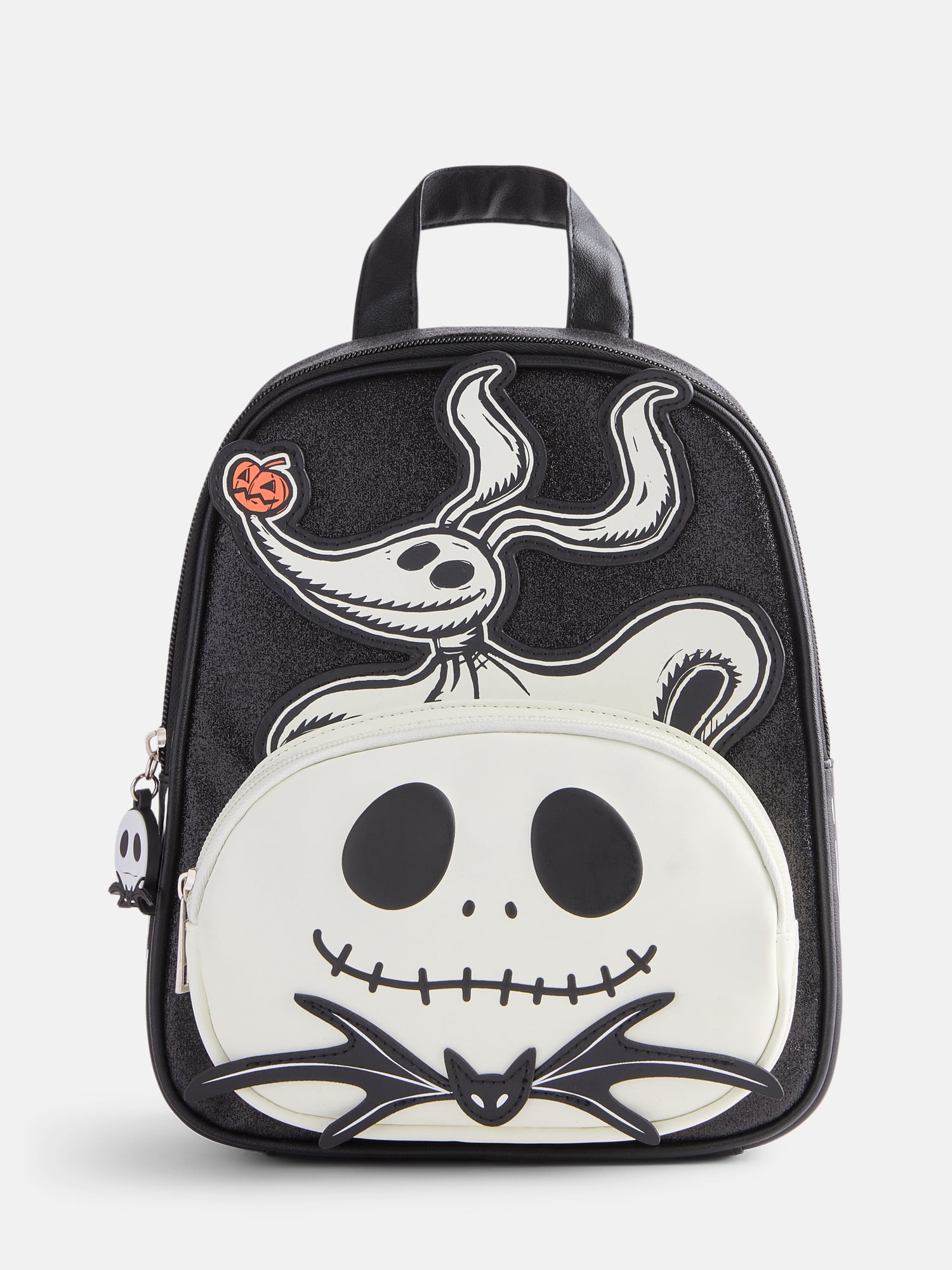 Nightmare Before Christmas Women's Glow in the Dark Mini Backpack, Black