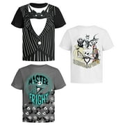 DISNEY Nightmare Before Christmas Graphic T-Shirt (Sets) Jack Skellington Sally Oogie Boogie Zero Tee Kids Clothes 7