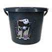 Nightmare Before Christmas Halloween Bucket with Handle, Black
