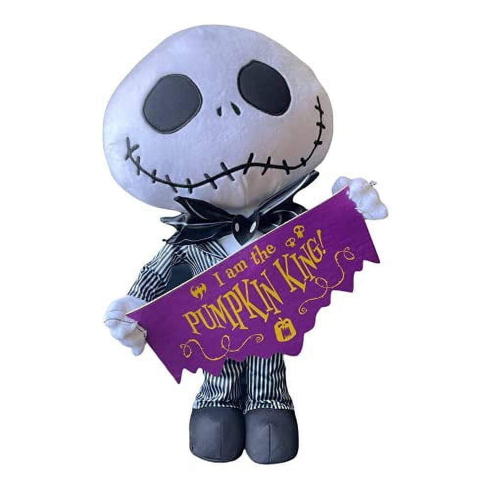 Gemmy Nightmare Before Christmas Halloween Decoration, Jack Skelleton