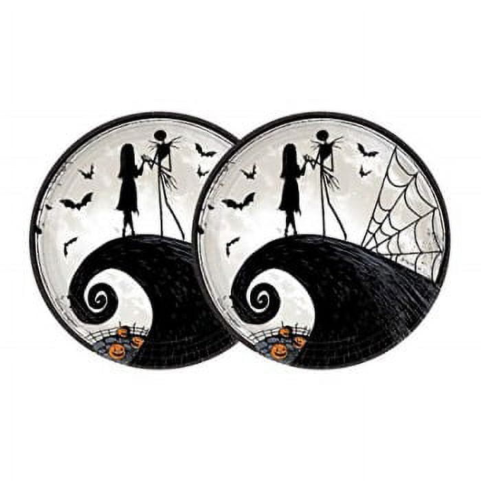 Nightmare Before Christmas Halloween Paper Plates Jack