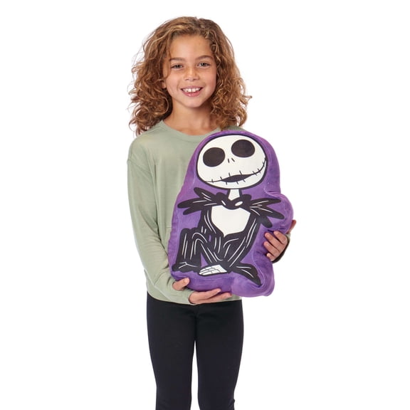 Nightmare Before Christmas Happy Jack Kids Travel Cloud Pillow, 15 inches