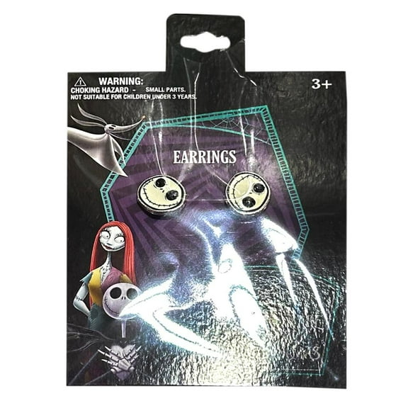 HER Accessories - Disney's The Nightmare Before Christmas - EARRINGS [Jack Skellington]