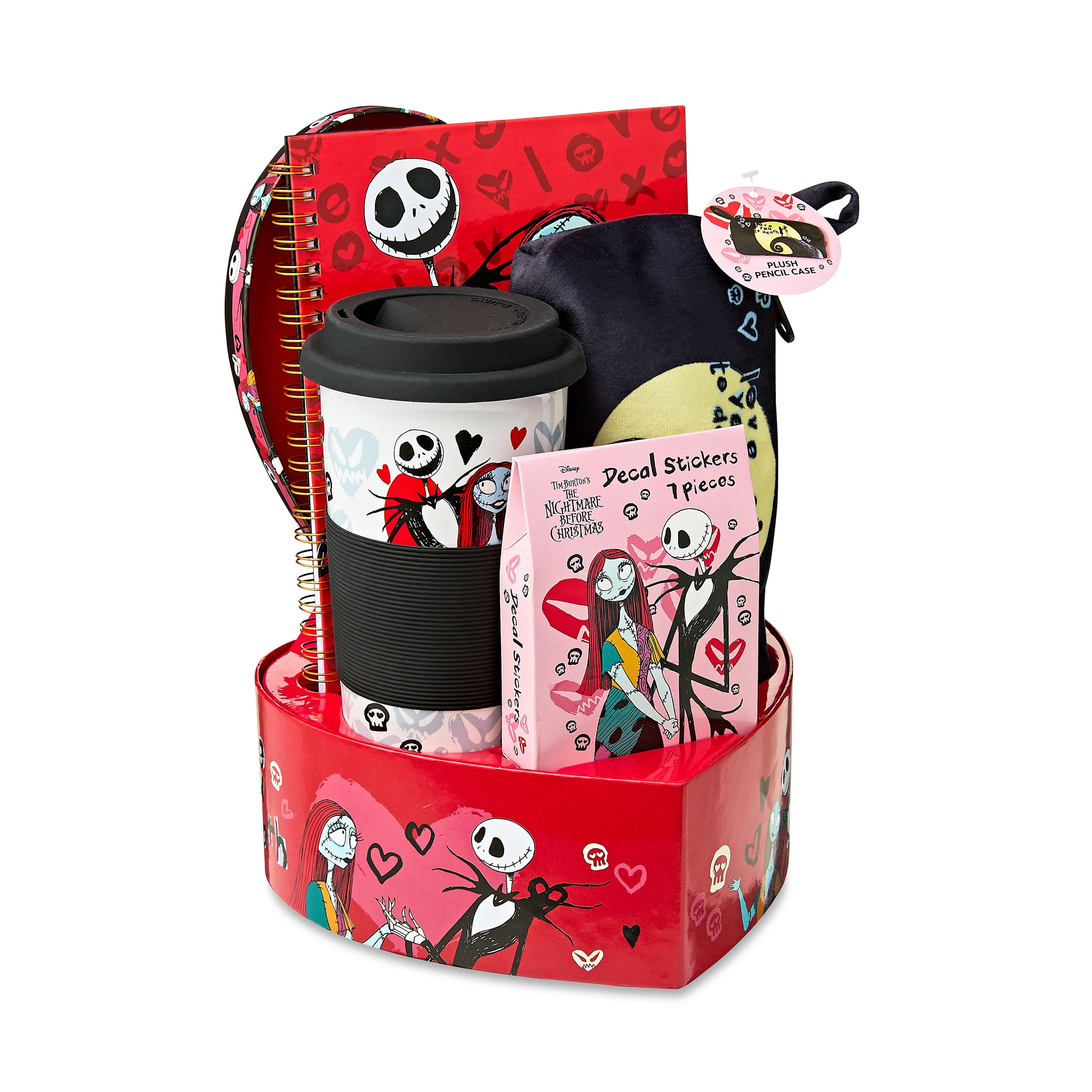 The Nightmare Before Christmas Heart Box Valentines Gift Set