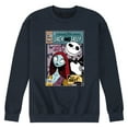 thumbnail image 1 of Nightmare Before Christmas - Jack And Sally Comic Book Cover - Men's Crew Fleece Sweatshirt, 1 of 5