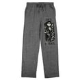 thumbnail image 1 of Nightmare Before Christmas Jack Is Back Adult Gray Heather Sleep Pajama Pants-Medium, 1 of 4
