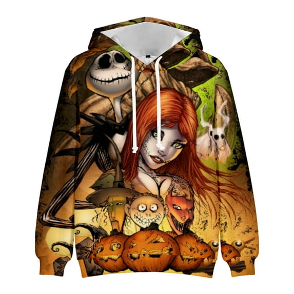 Nightmare Before Christmas Jack Men's Graphic Hoodies