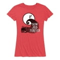 thumbnail image 1 of The Nightmare Before Christmas - Jack Sally Now and Forever - Women's Short Sleeve Graphic T-Shirt, 1 of 5