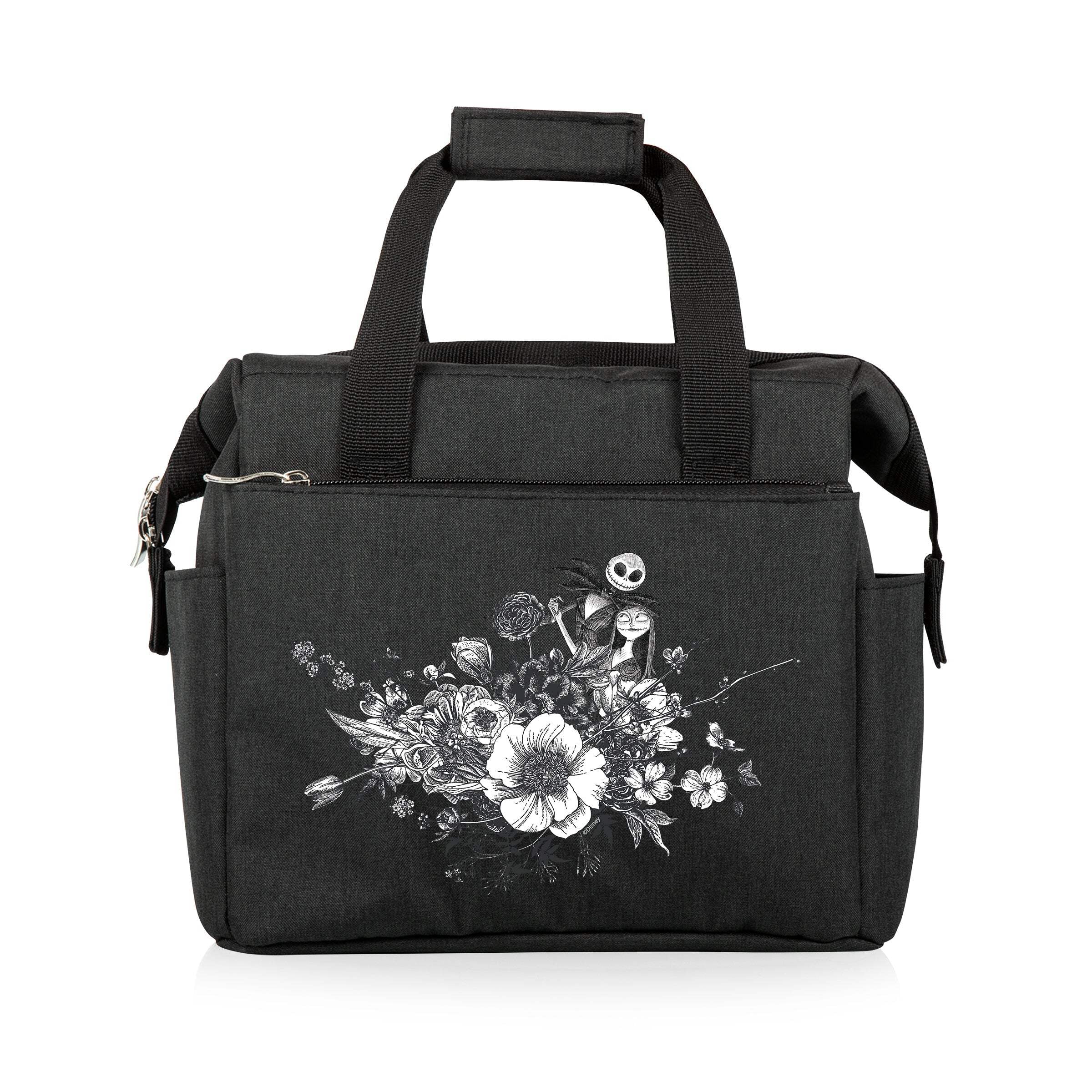 Nightmare Before Christmas - Jack & Sally - On The Go Lunch Bag Cooler, Black