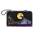 thumbnail image 1 of ONIVA Blanket Tote Outdoor Picnic Blanket, Purple with Black Flap – Disney Nightmare Before Christmas Jack & Sally, 1 of 6