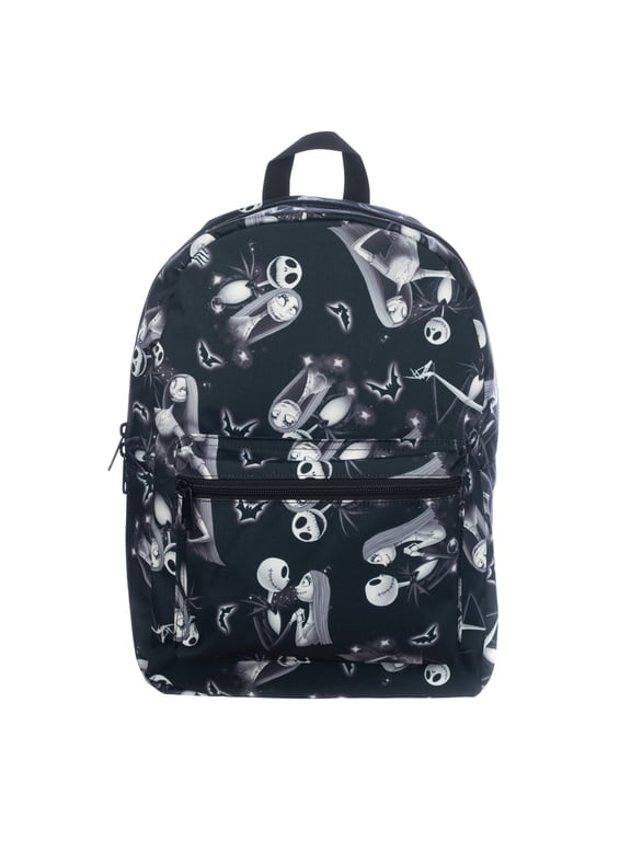 Nightmare Before Christmas Jack & Sally Sublimated Backpack