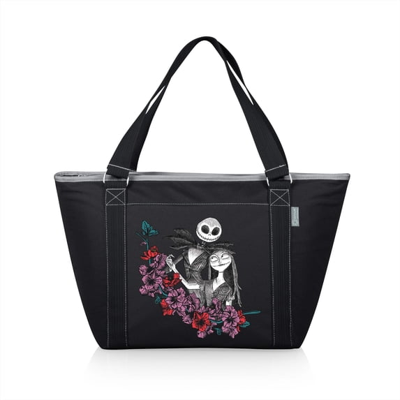 Nightmare Before Christmas - Jack & Sally - Topanga Cooler Tote Bag, Black