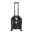 thumbnail image 1 of Nightmare Before Christmas Jack Skellington 20" Carry-On Luggage With Wheels And Retractable Handle, 1 of 8