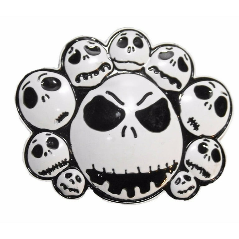 Nightmare Before Christmas Jack Skellington Faces Metal Enamel