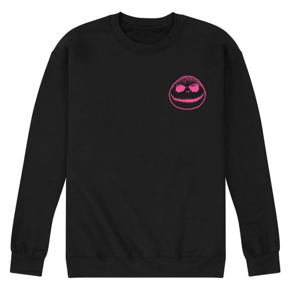 Nightmare Before Christmas - Jack Skellington Master Demon - Men's Multi Hit Men's Crew Fleece Sweatshirt