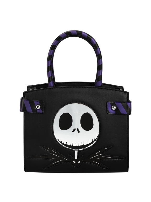 Nightmare Before Christmas Jack Skellington Movie Character Black Purse