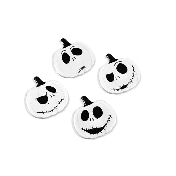 Nightmare Before Christmas Jack Skellington Pumpkin King Drink Coasters | 4 Pack