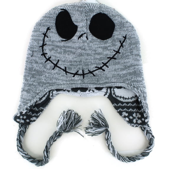 Nightmare Before Christmas Jack Skellington Reverse Knit Peruvian Hat