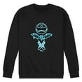 thumbnail image 1 of Nightmare Before Christmas - Jack Skull And Crossed Arms - Men's Crew Fleece Sweatshirt, 1 of 5