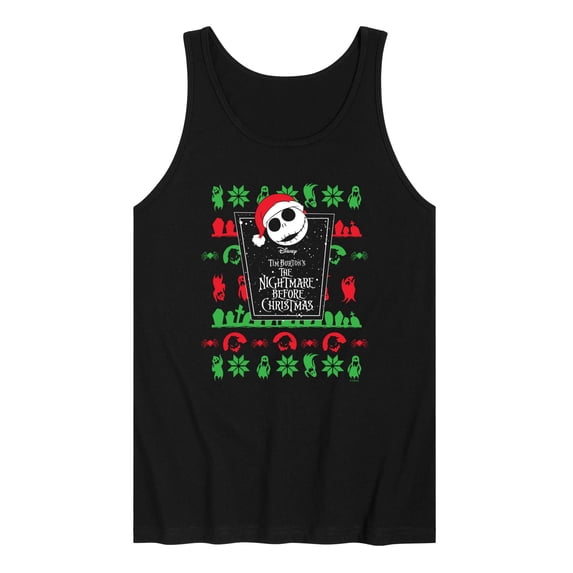 Nightmare Before Christmas - Jack Sweater Men's Graphic Tank Top