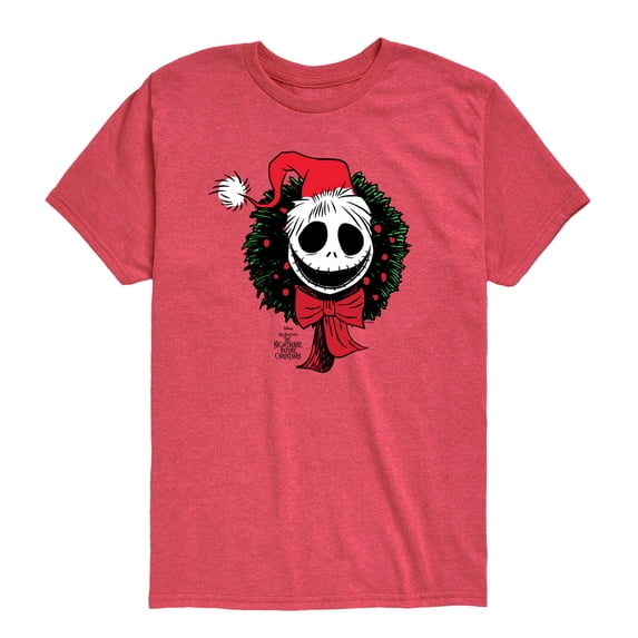 Nightmare Before Christmas - Jack Wreath - Youth Boys Short Sleeve Graphic T-Shirt