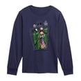 thumbnail image 1 of Nightmare Before Christmas - Jack and Sally - Youth Boys Long Sleeve Graphic T-Shirt, 1 of 4
