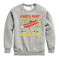 thumbnail image 1 of Nightmare Before Christmas - Jack's Surf Scare Camp - Summertime - Toddler And Youth Long Sleeve Graphic T-Shirt, 1 of 5