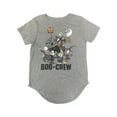 thumbnail image 1 of Nightmare Before Christmas Junior Womens Gray Halloween T-Shirt Tee Shirt XL, 1 of 2