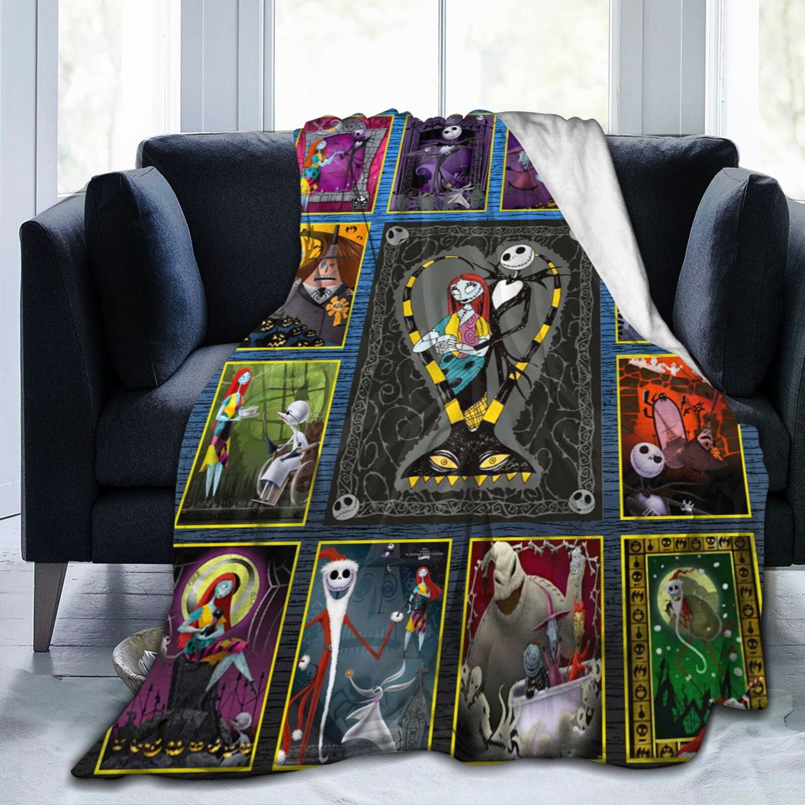 Nightmare Before Christmas Kids Adults UltraSoft Micro Fleece Blanket