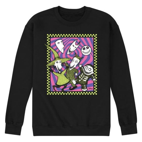Nightmare Before Christmas - Lock Shock Barrel Boogie Boys - Men's Crew Fleece Sweatshirt